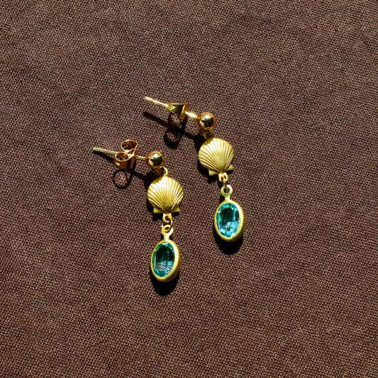 Vintage Beachy Dangle Earrings