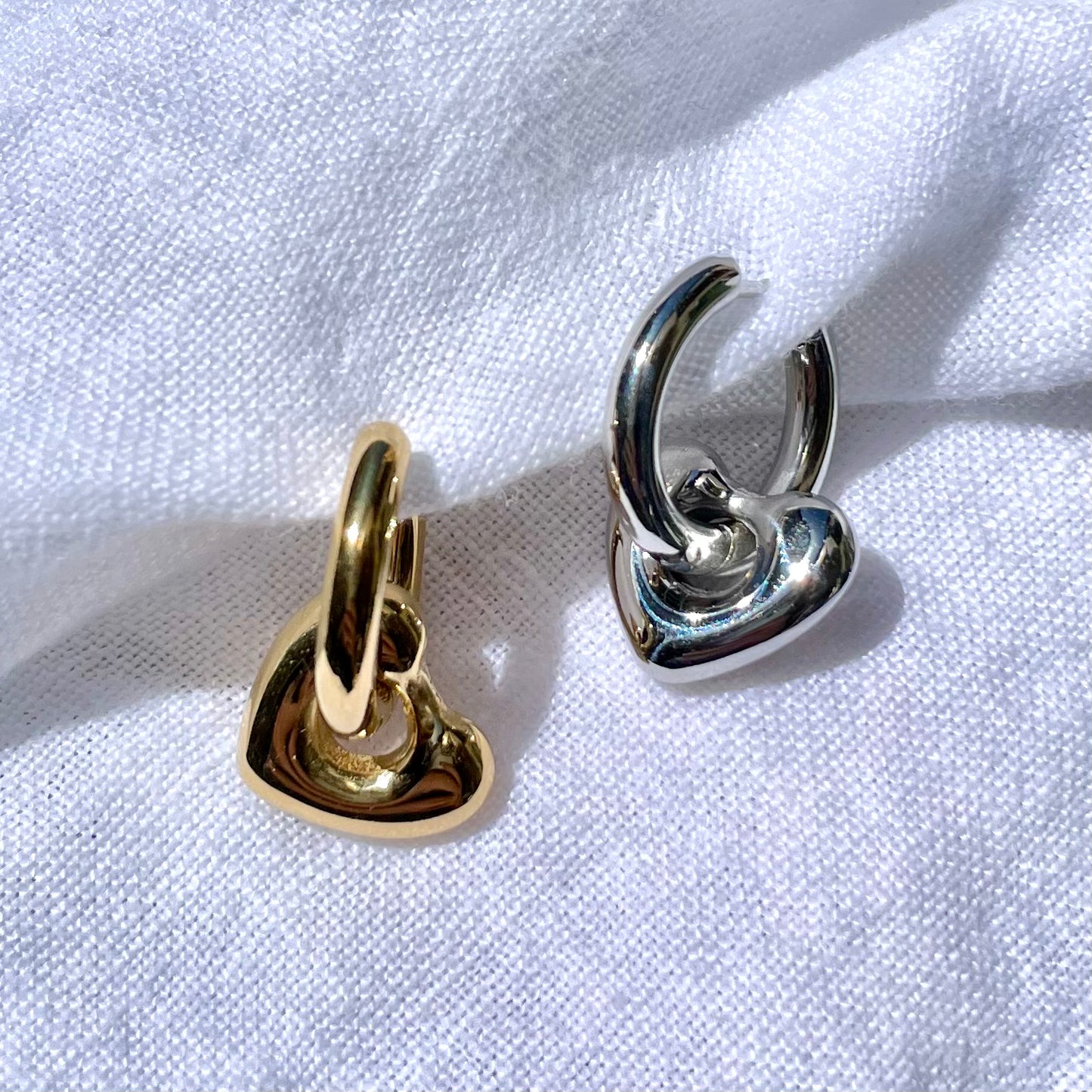 Puffy Heart Hoops