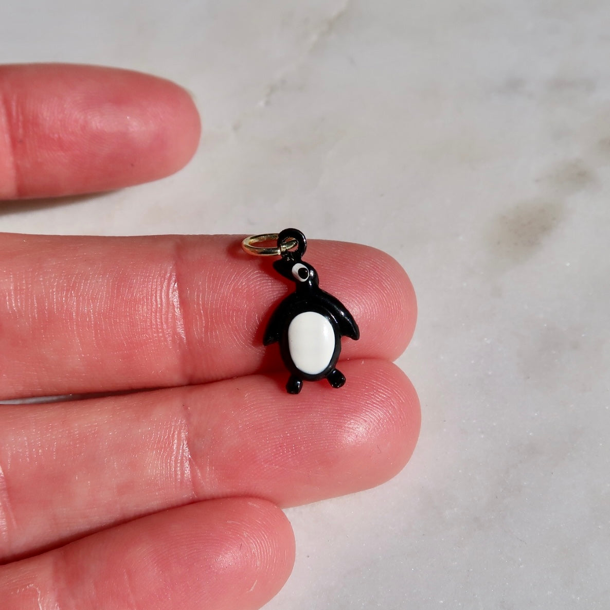 Vintage Hand Painted Animal Charms