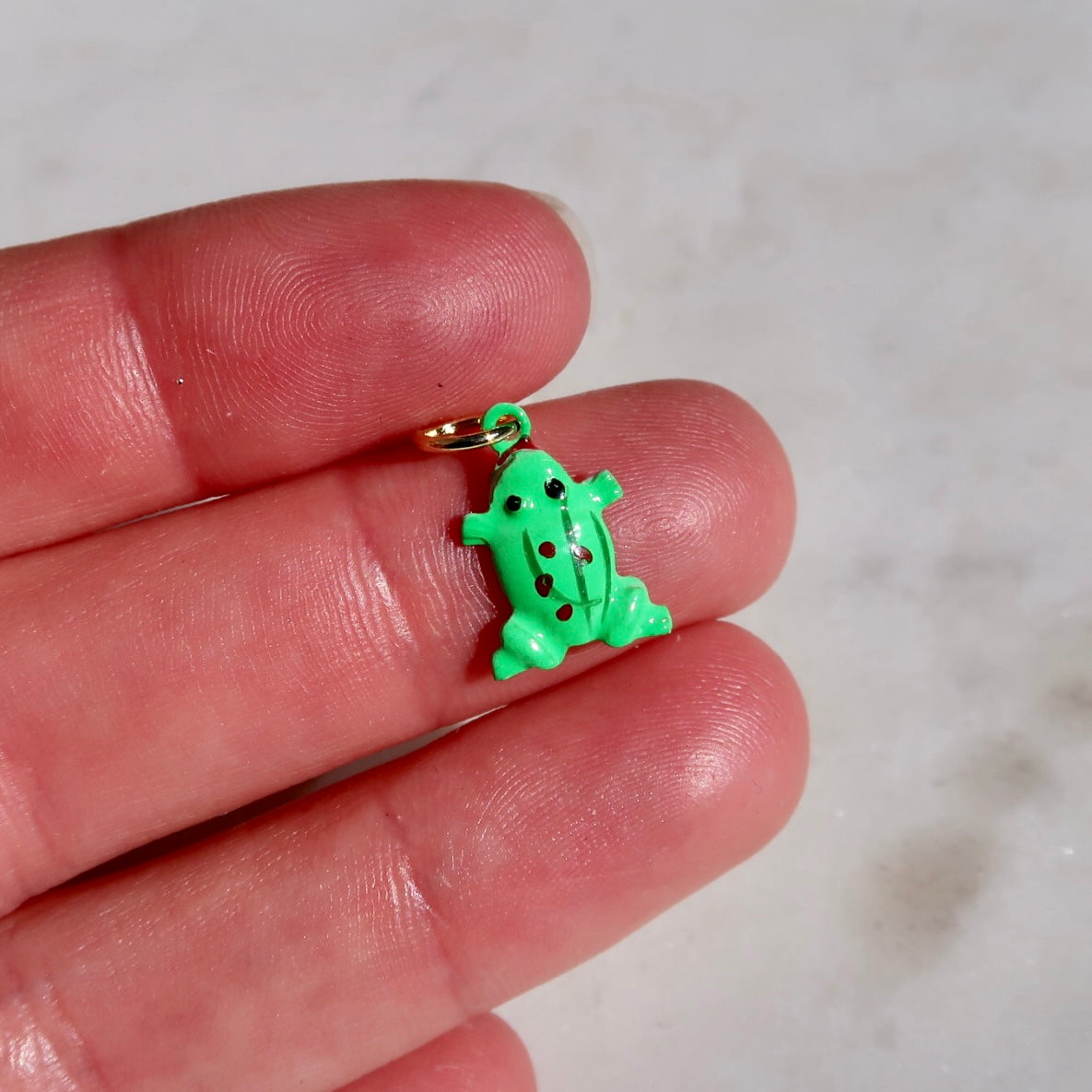Vintage Hand Painted Animal Charms