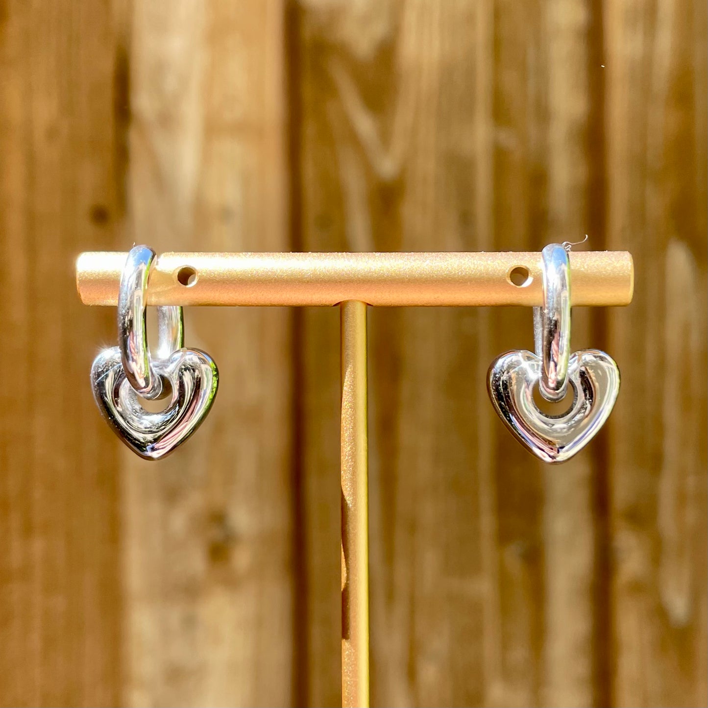 Puffy Heart Hoops