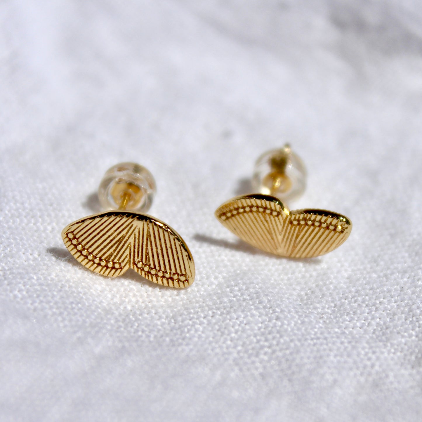 Butterfly Wing Earring Studs