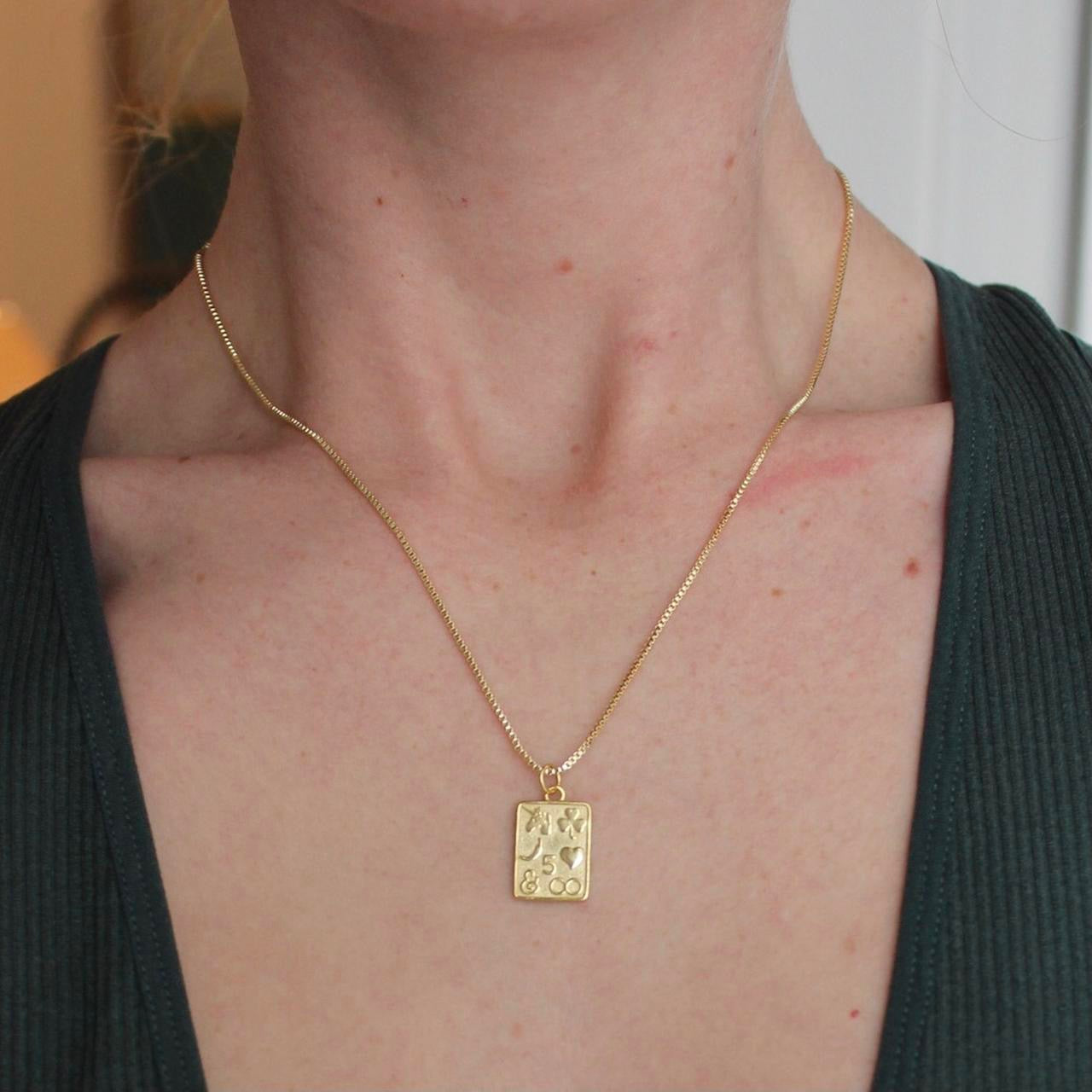 Lucky Charms Pendant Necklace