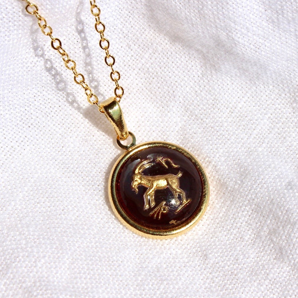 Vintage Zodiac Necklace