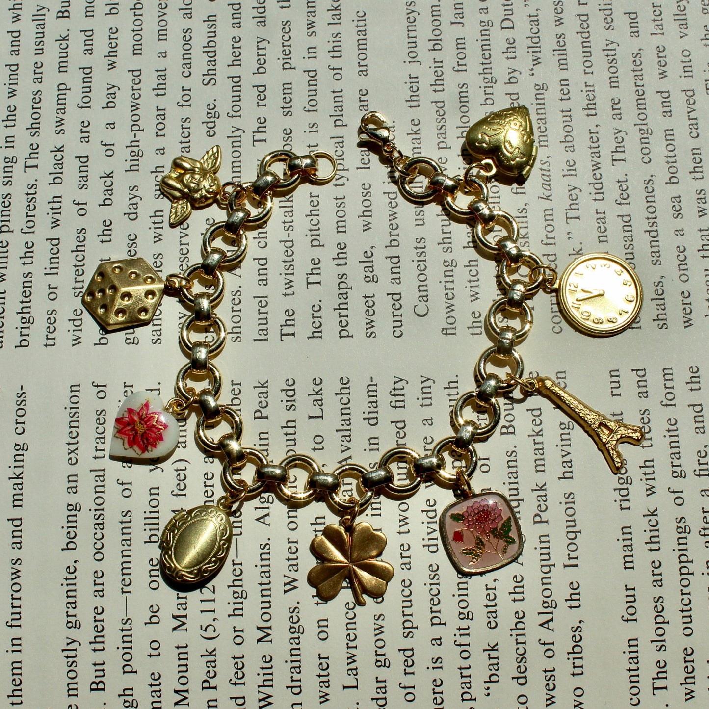 Vintage Charm Bracelet