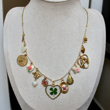 Load image into Gallery viewer, Vintage Garden Party Charm Necklace
