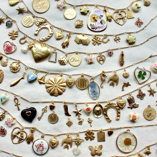 Build Your Own Vintage Charm Necklace