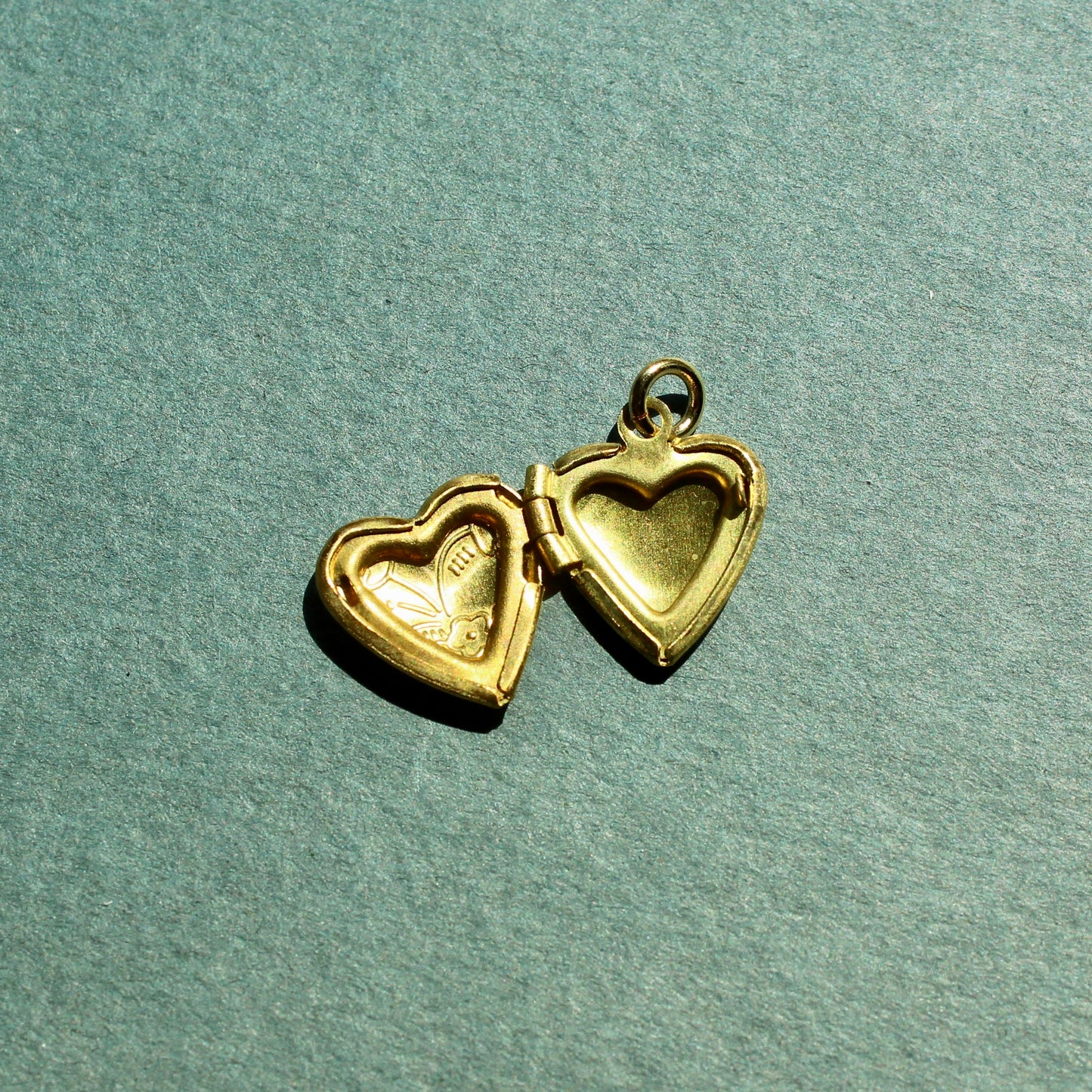 Vintage Small Heart Locket Charm