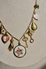 Load image into Gallery viewer, Vintage Coquette Charm Necklace
