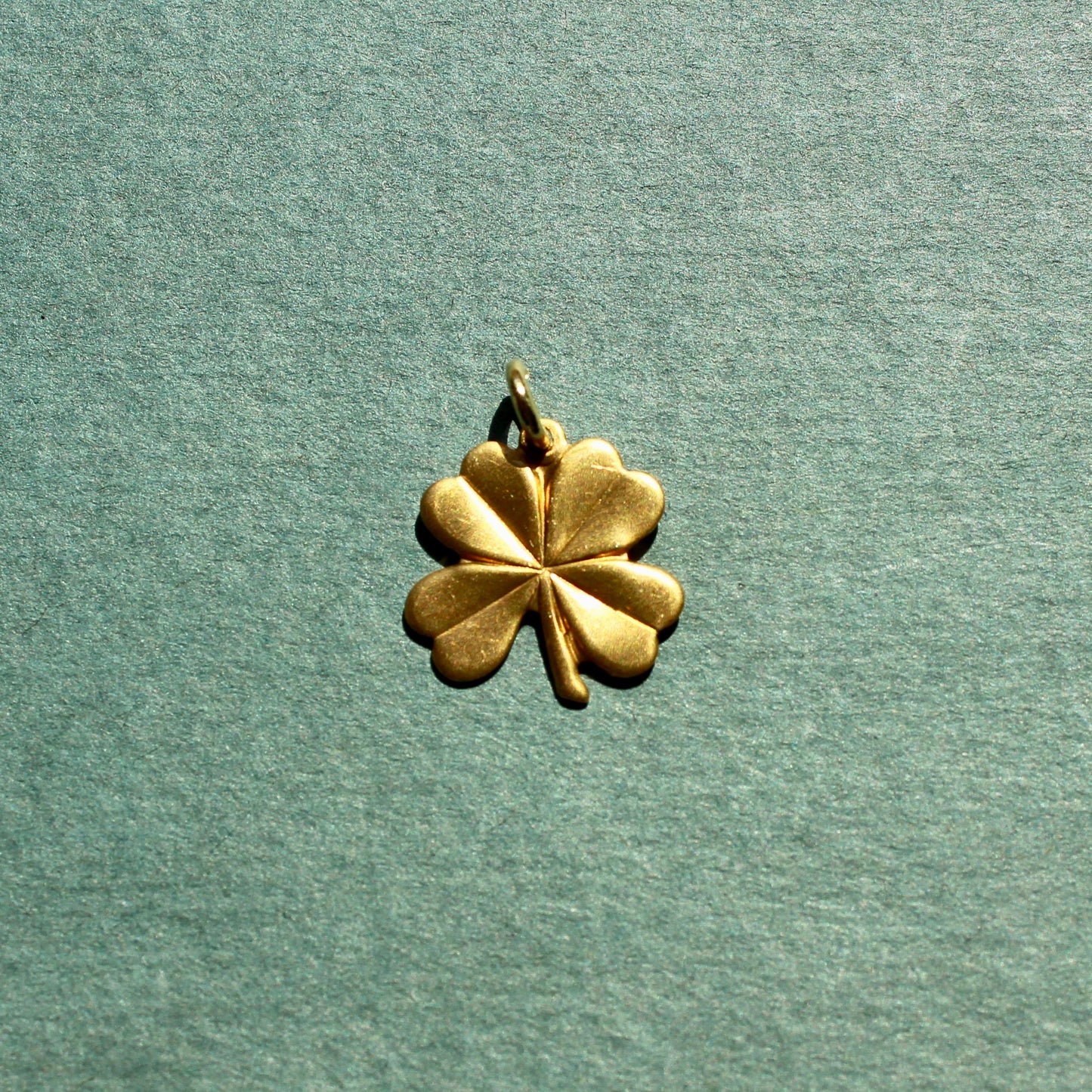 Vintage Four Leaf Clover Charm