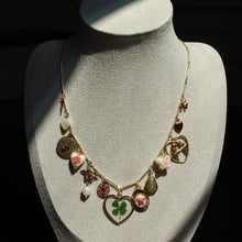 Load image into Gallery viewer, Vintage Garden Party Charm Necklace
