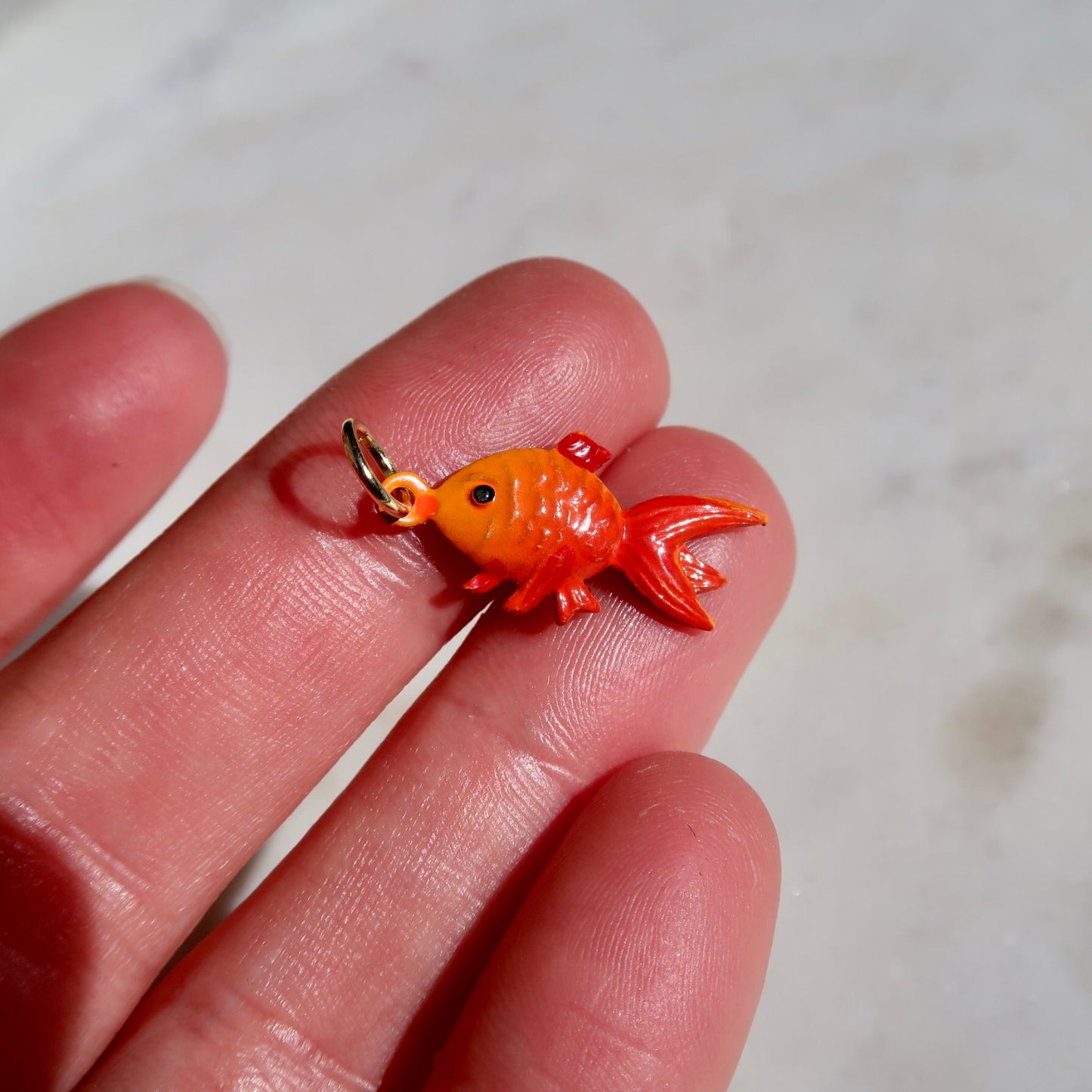 Vintage Hand Painted Animal Charms