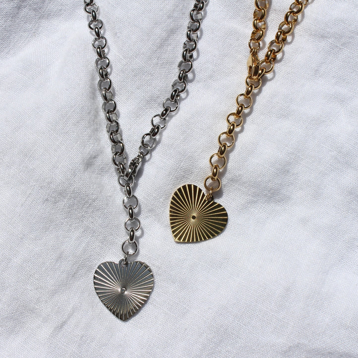 Heart Lariat Necklace