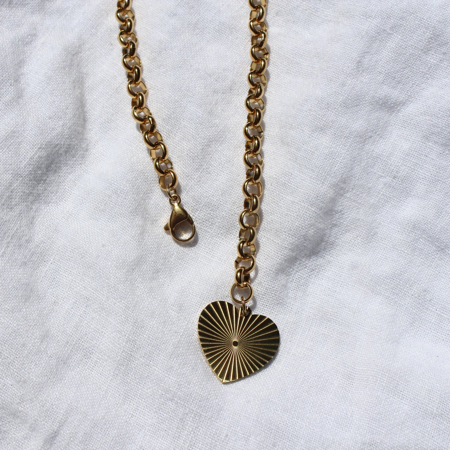 Heart Lariat Necklace