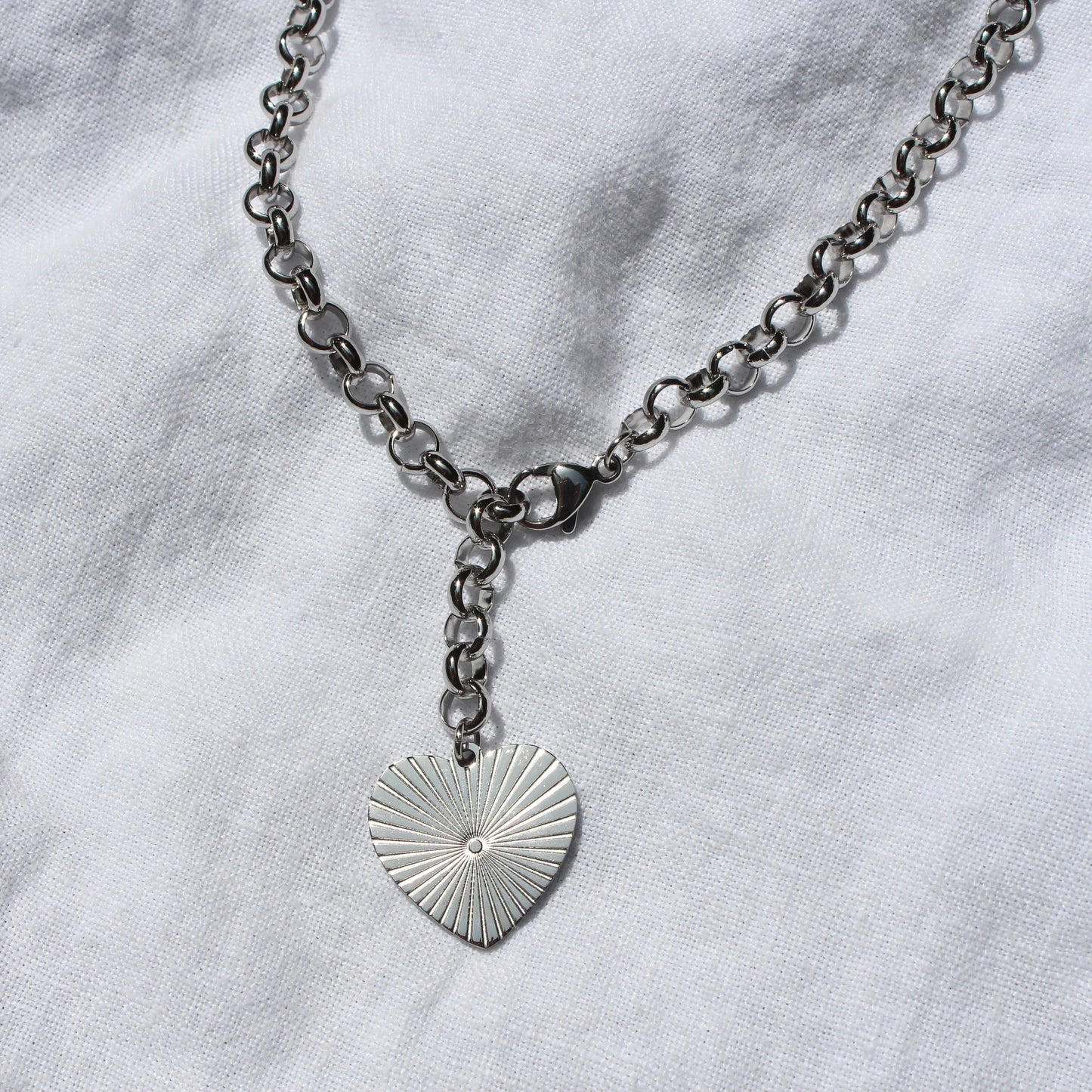 Heart Lariat Necklace