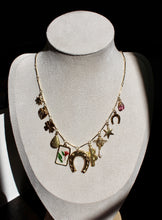 Load image into Gallery viewer, Western &amp; Floral Themed Charm Necklace
