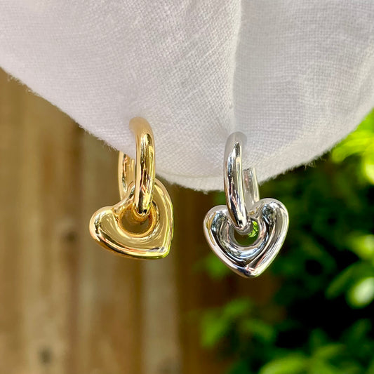 Puffy Heart Hoops