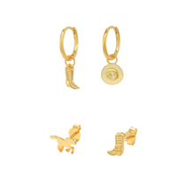 Load image into Gallery viewer, Cowgirl Earring Set
