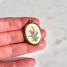 Load image into Gallery viewer, Vintage Painted Bone Butterfly Charm - 1960s Vintage Hand Painted Charm - Vintage Butterfly Charm
