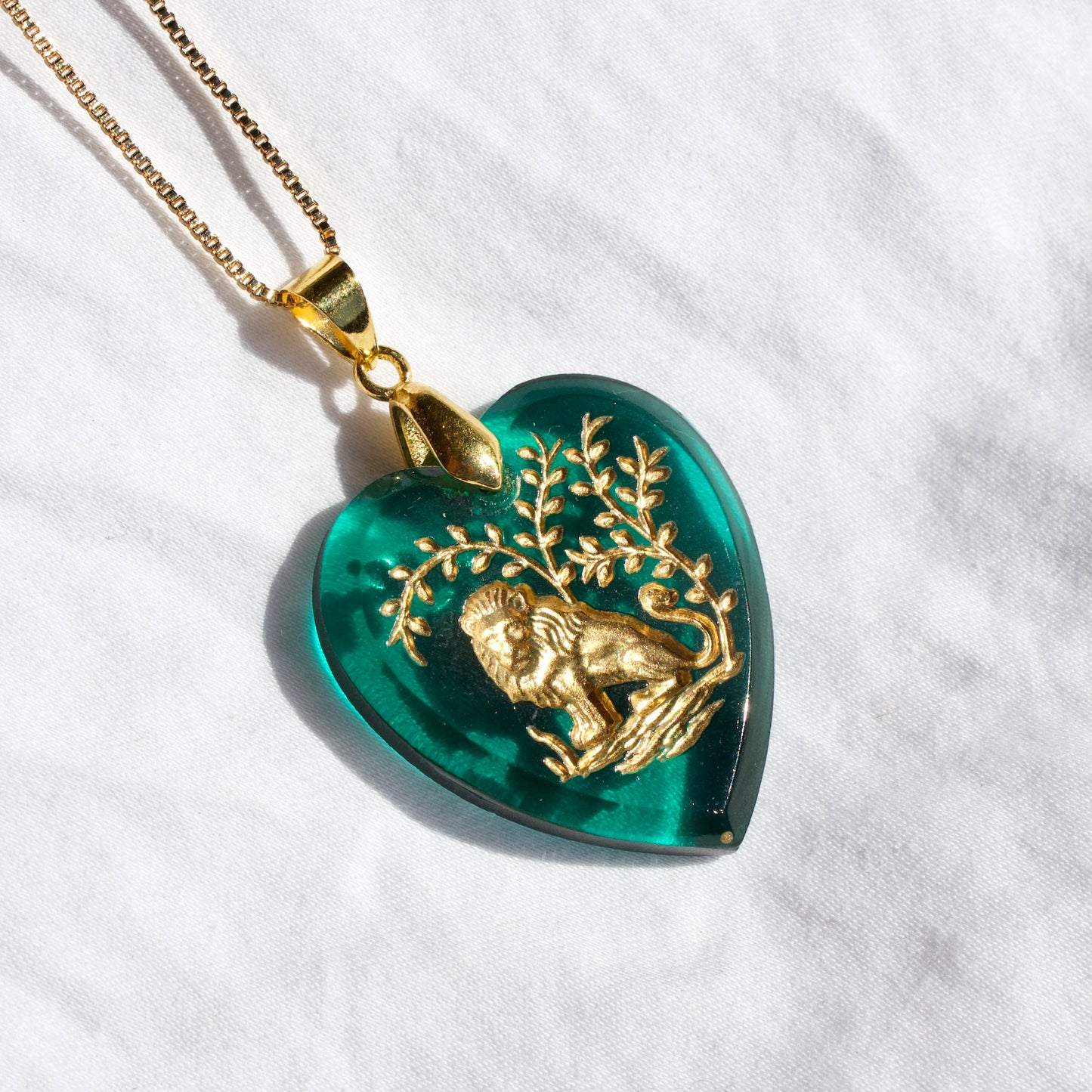 Vintage Zodiac Heart Necklace