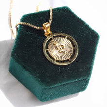 Load image into Gallery viewer, Round Snake Pendant Necklace
