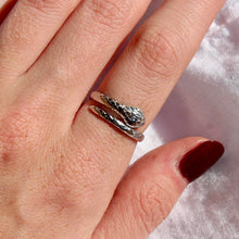 Load image into Gallery viewer, Silver Wrap Snake Ring
