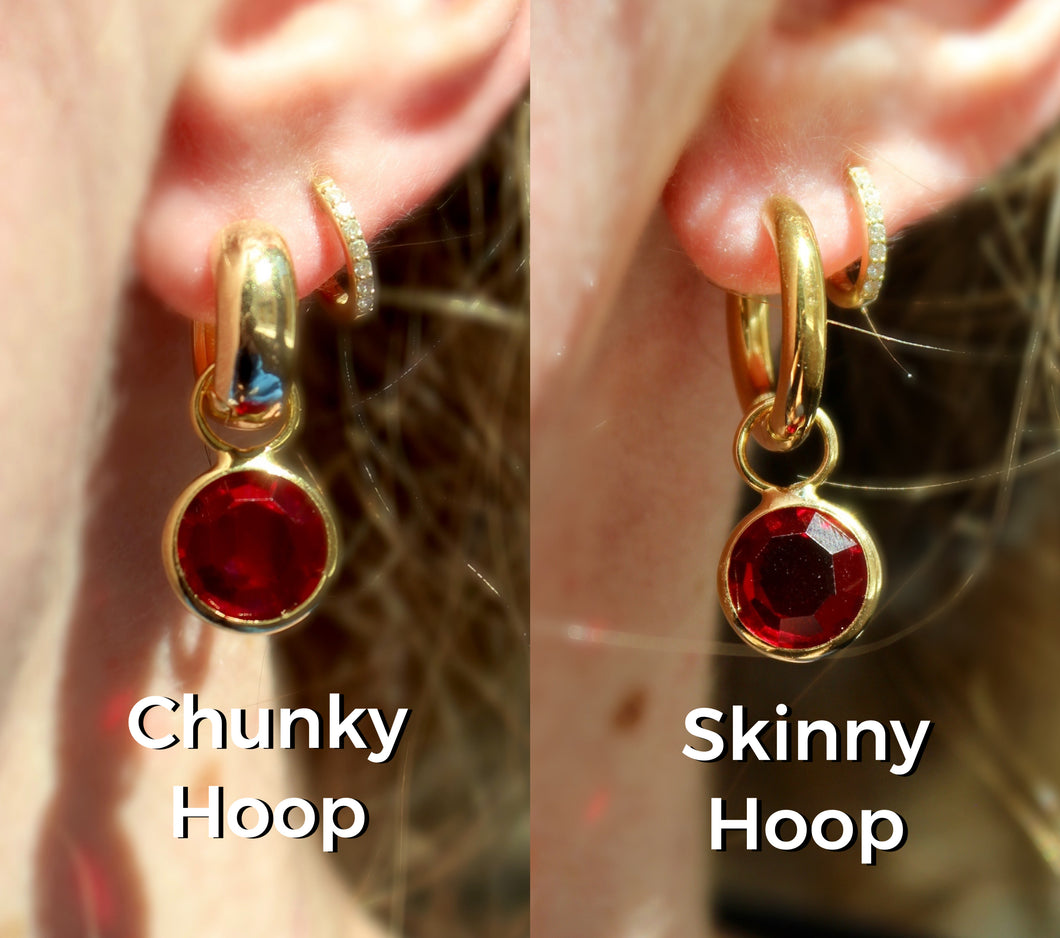 Build Your Own Vintage Crystal Hoops