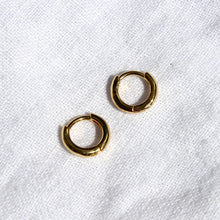 Load image into Gallery viewer, Tiny Gold Filled Huggie Hoop Earrings
