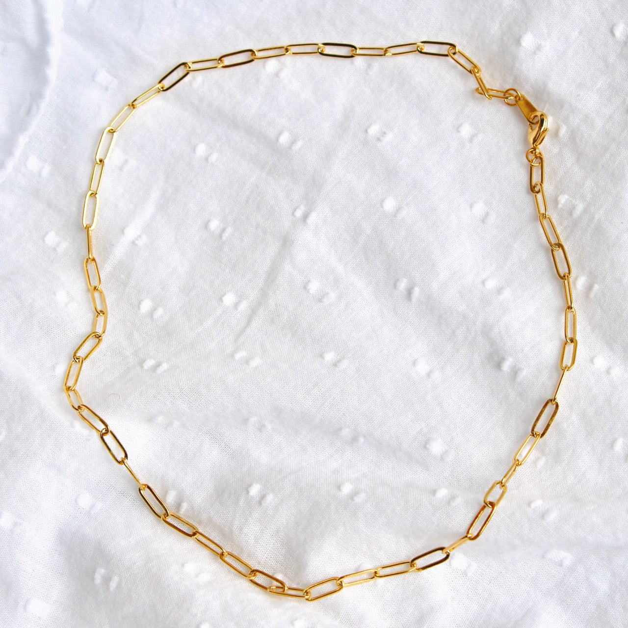 Paperclip Chain Necklace