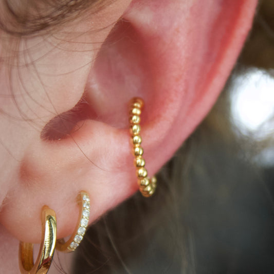 Bead Detail Ear Cuff