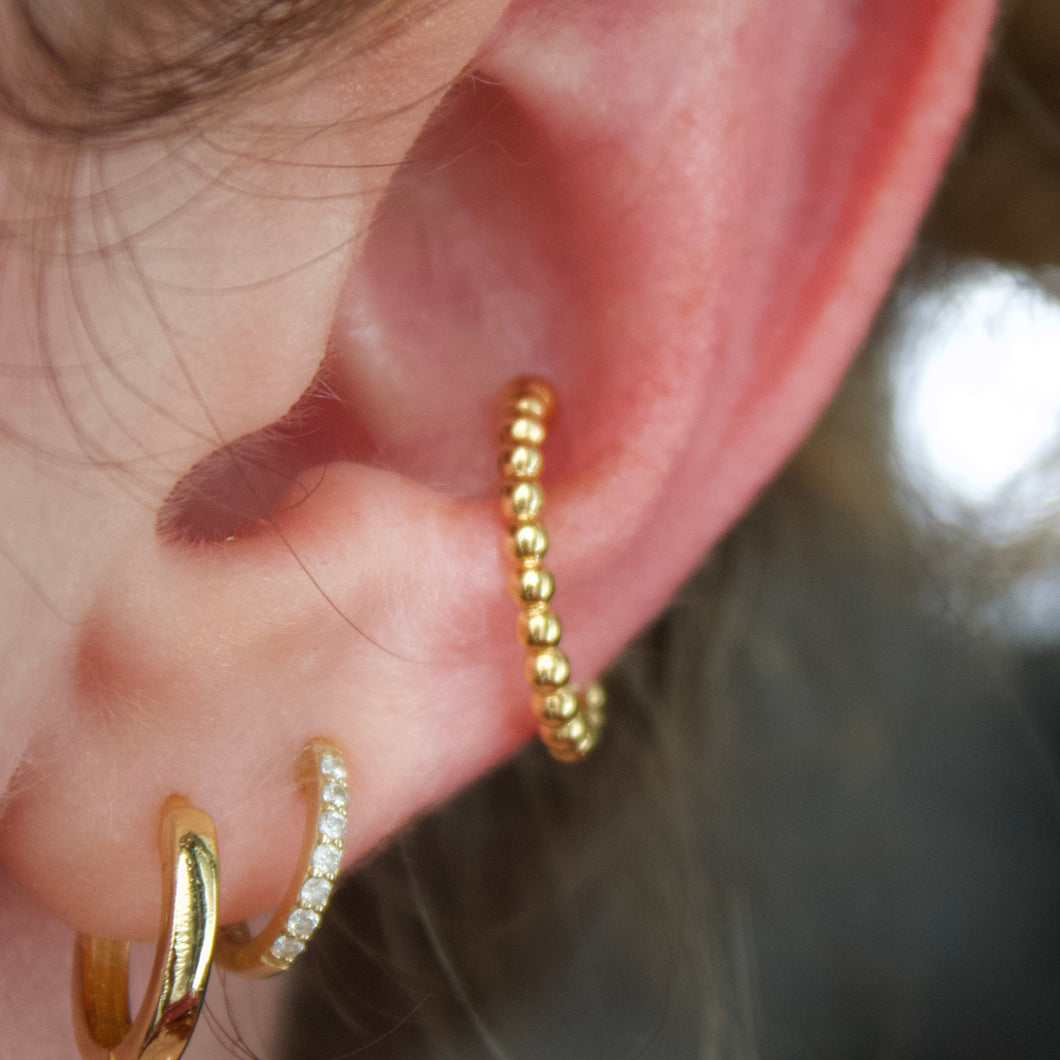 Bead Detail Ear Cuff