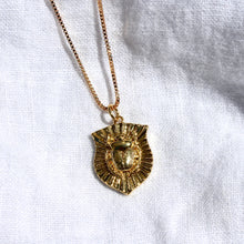 Load image into Gallery viewer, Scarab Shield Necklace
