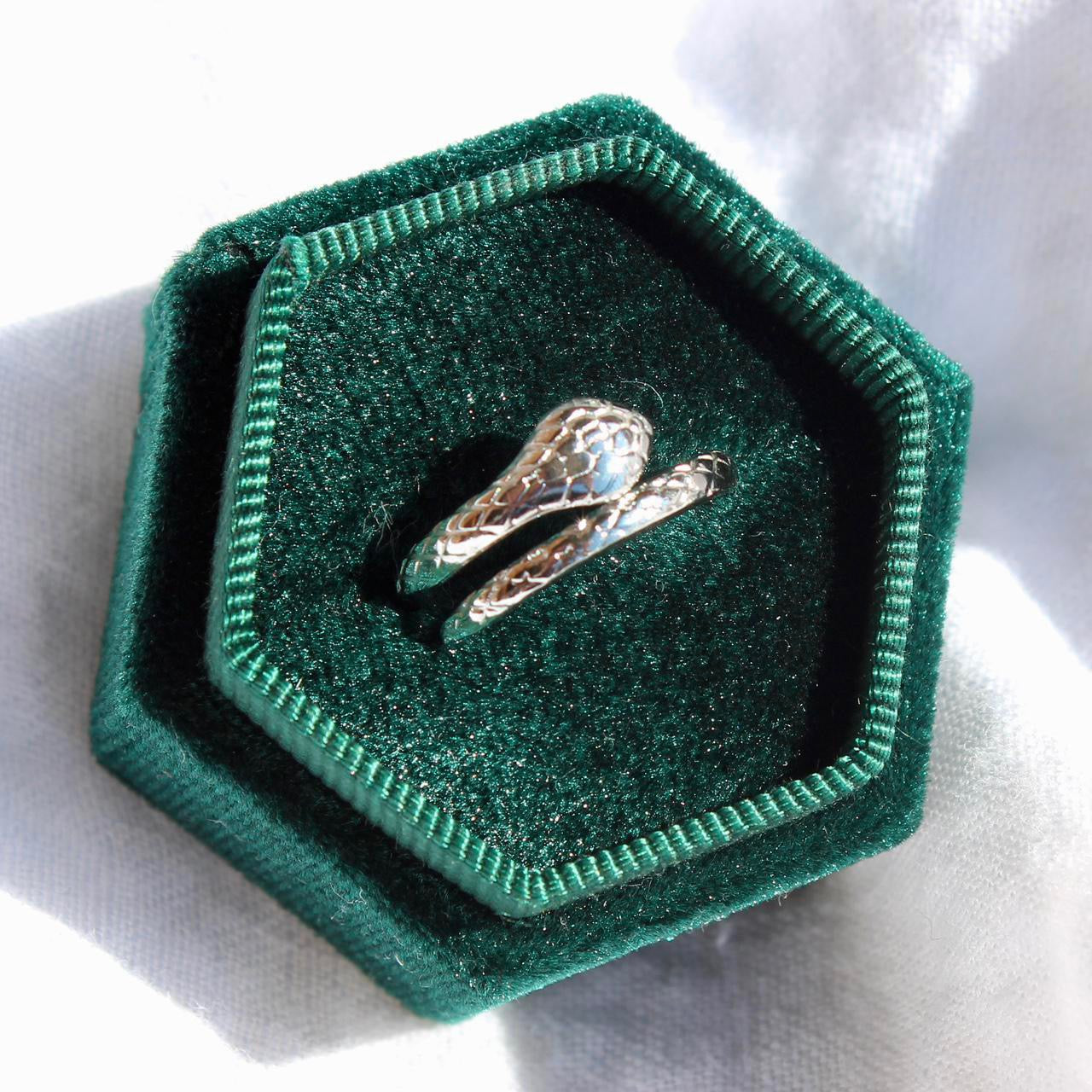 Silver Wrap Snake Ring