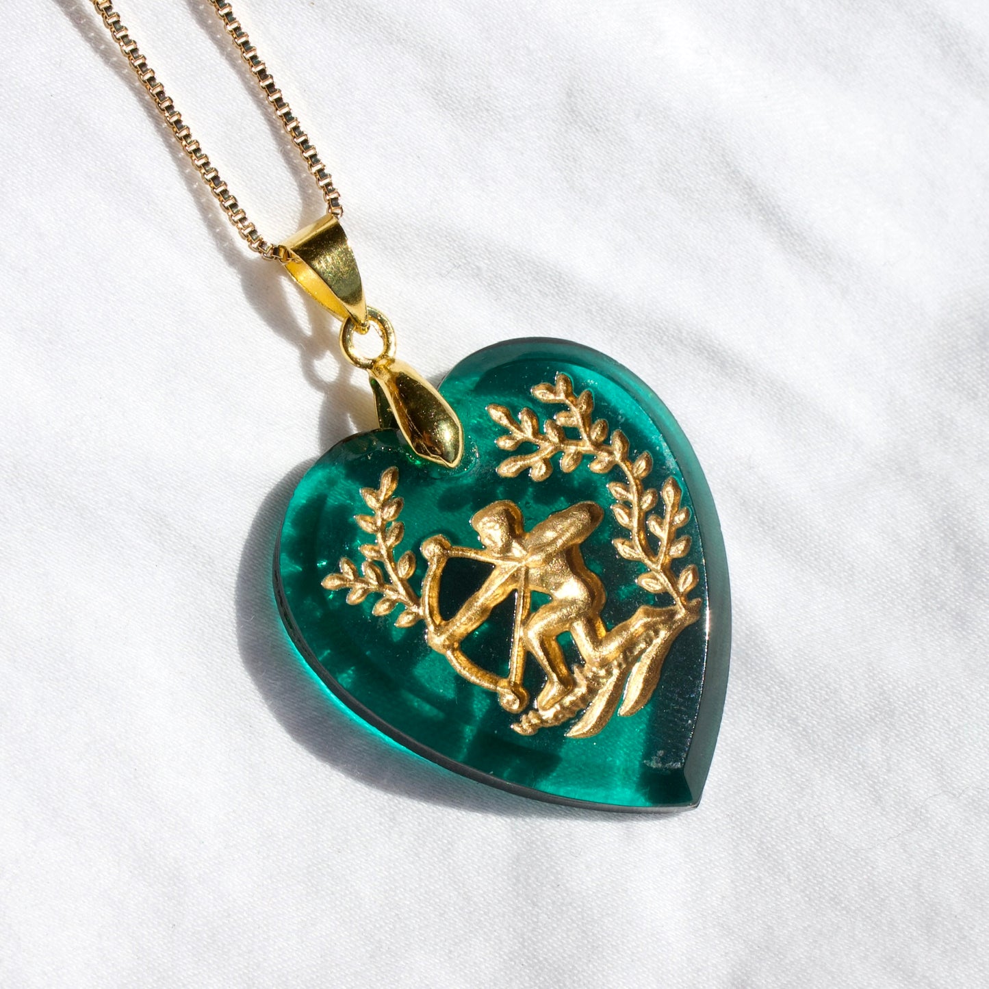 Vintage Zodiac Heart Necklace