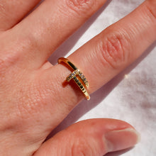 Load image into Gallery viewer, Cubic Zirconia Nail Ring
