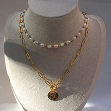 Load image into Gallery viewer, Allegra Coin Toggle Necklace
