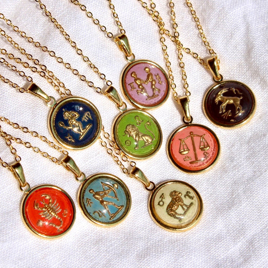 Vintage Zodiac Necklace