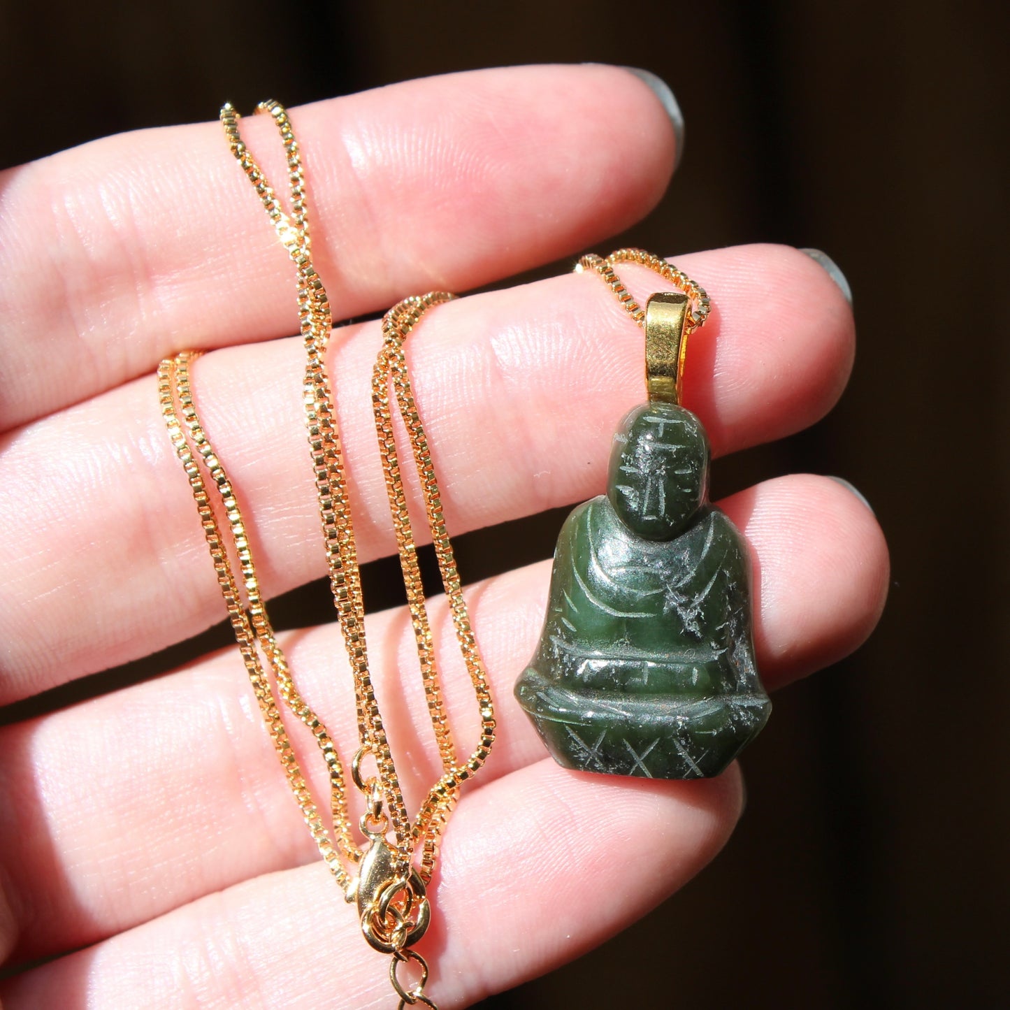 Vintage Buddha Necklace