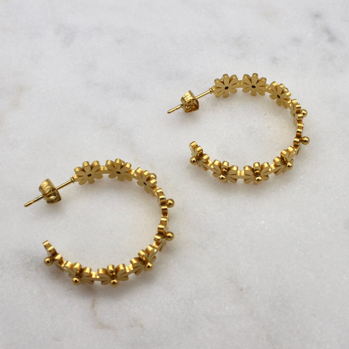 Daisy Chain Hoops